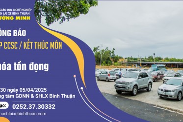 THÔNG BÁO KIỂM TRA CẤP CCSC / KIỂM TRA HẾT MÔN ngày 05-04-2025